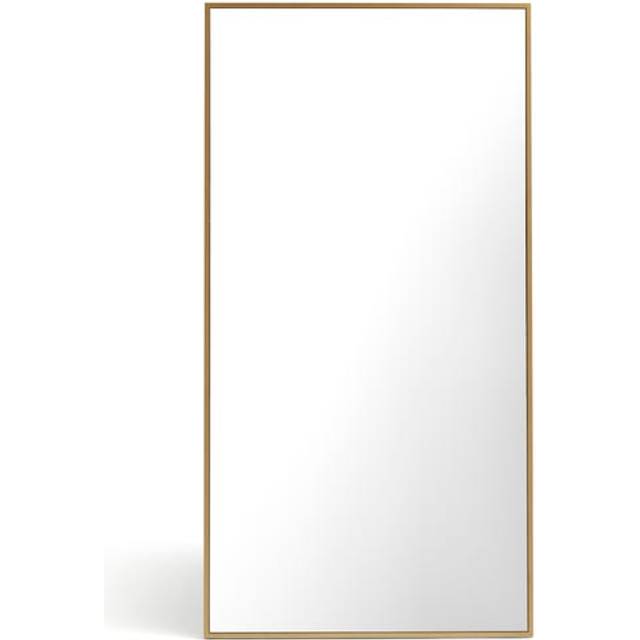 Apartment Rectangle Full Length Leaner Mirror - Gold