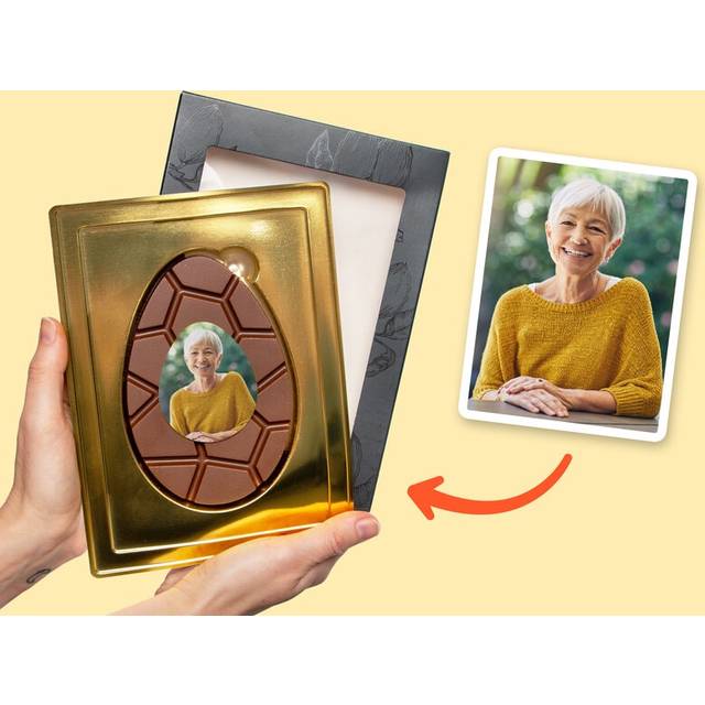 Chokladägg med Eget Foto