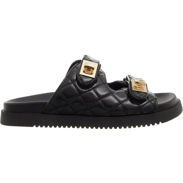 Steve Madden Womens Schmona-cn Sandals Black, 5