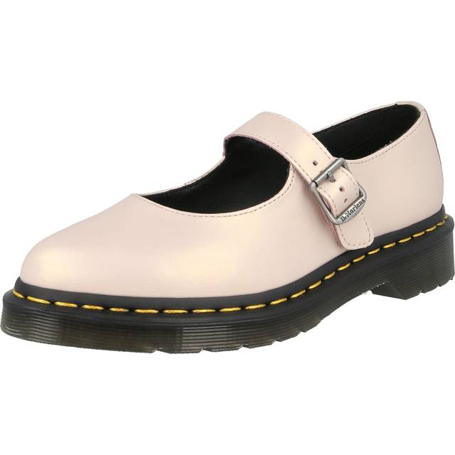 Dr. Martens Elphie Mj Powder Pink+Gold Shift Leather Dam Stl. 37 - Ballerina Från Magasin (37)