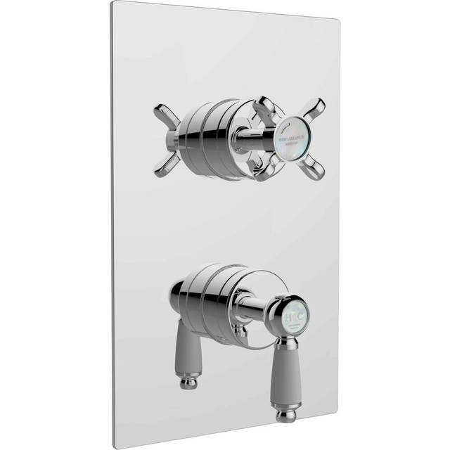 RS2 shcvo c Renaissance 2 Recessed Thermostatic Dual Control Shower Valve Chrome - Bristan