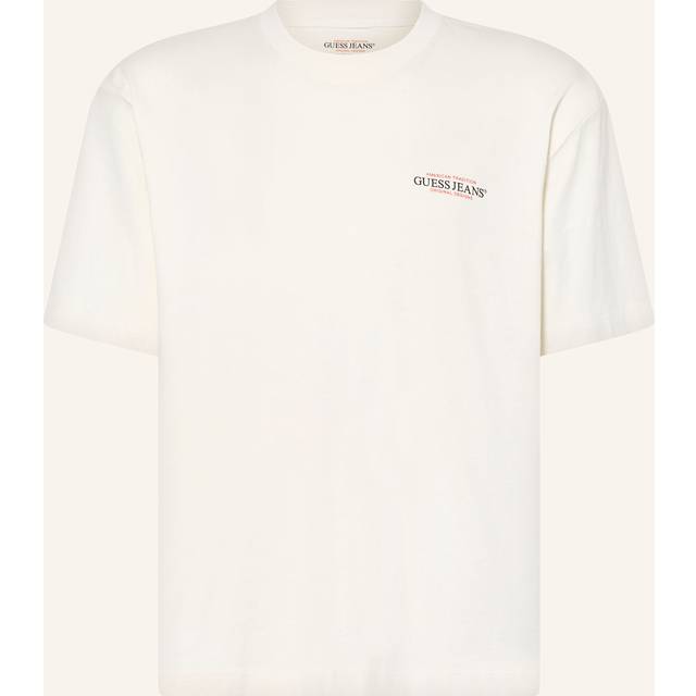 Guess Oversized American Tradition Tee - White - S