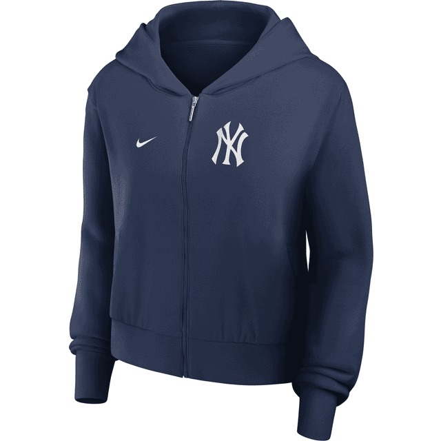 New York Yankees Nike Lightweight Full Zip Hoodie - Womens