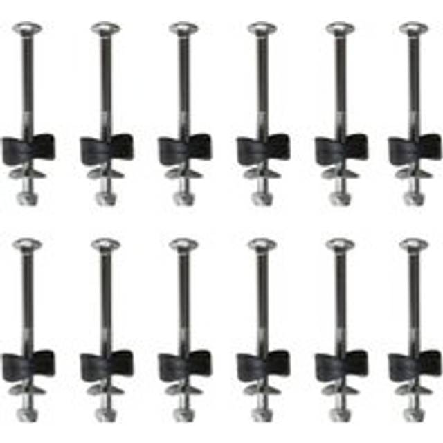 Tinor - 12 Pack Trampoline Spacers with Screws for Fixing Trampoline - Trampoline Replacement Accessories