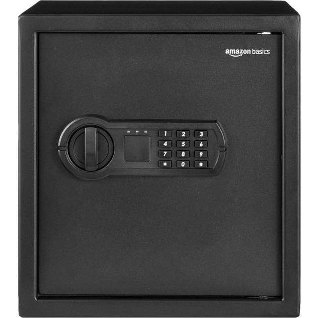Safe Box Lock - Matte Black (36cm H X 33cm W X 33cm D)