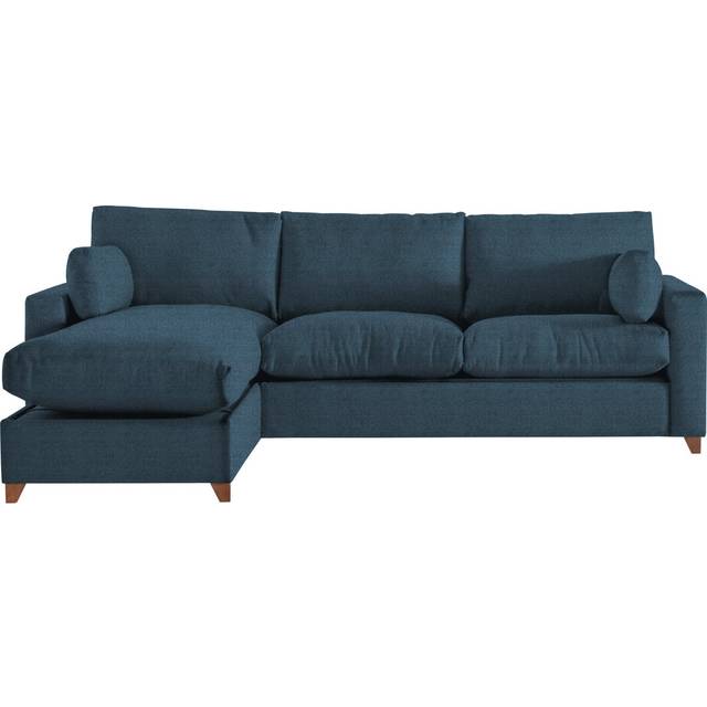 Yepez Ottoman Sleeper Corner Sofa Bed - Denim (95cm H X 179cm W X 97cm D)