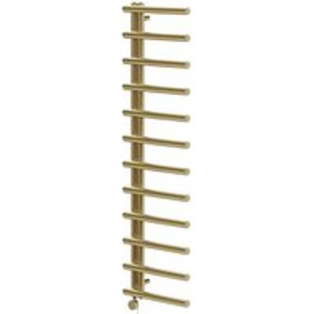 Wholesale Domestic Mason Colore Designer Digital Thermostatic Electric Heated Towel Rail | Brushed Brass | Mild Steel | 1750mm x 500mm