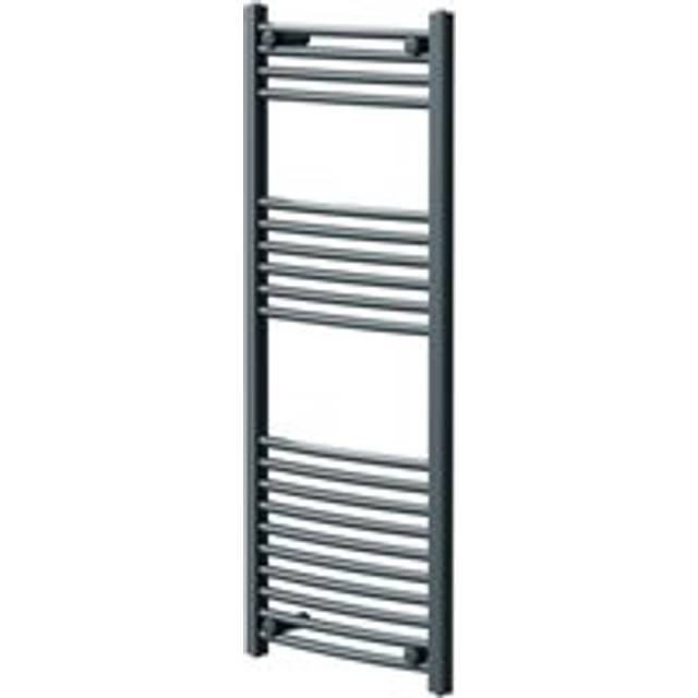 Wholesale Domestic Marco Curved Heated Towel Rail | Anthracite | Mild Steel | 1200mm x 500mm