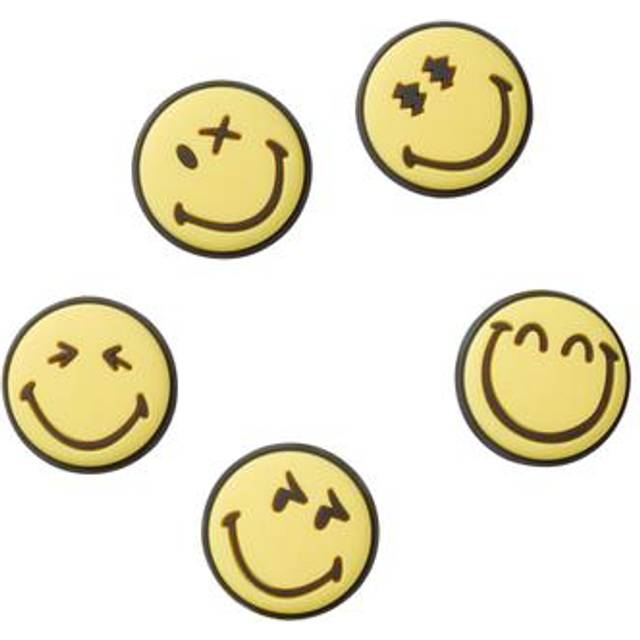 CROCS Crocs | Smiley World 5 Pack | Yellow accessories Yellow ONESIZE