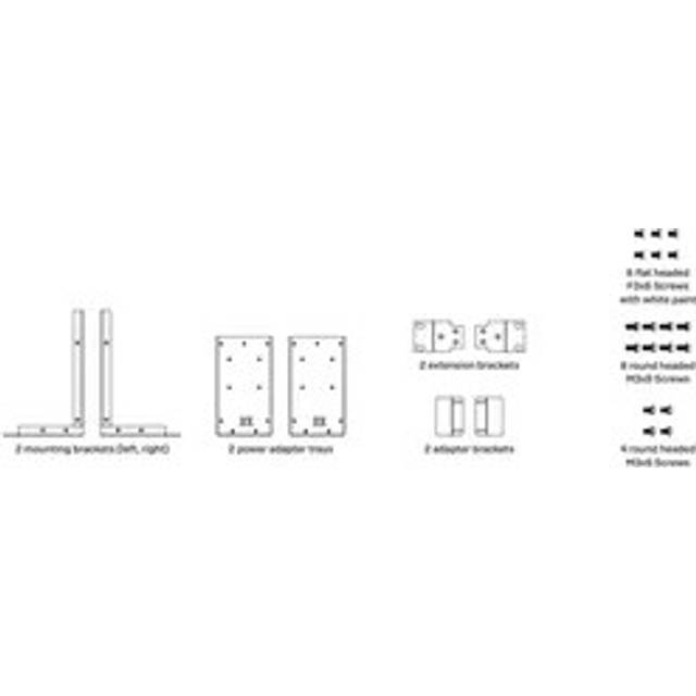 Sophos Rackmount Kit With Adapter Holder XGS 88W