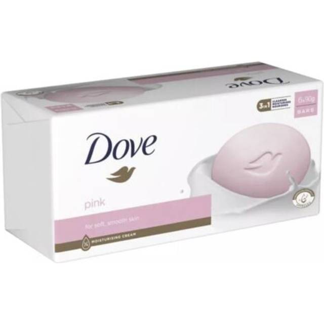 (Buy 3) Dove Pink Beauty Cream Bar, 6 x 90g