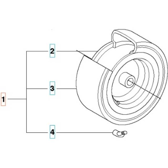Hjul R111B, R111B5, R112C, R112C5, R112iC