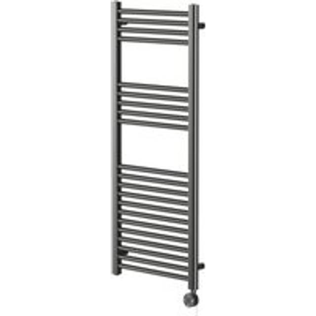 Wholesale Domestic Pizarro Colore Straight Digital Thermostatic Electric Heated Towel Rail | Gunmetal Grey | Mild Steel | 1200mm x 500mm