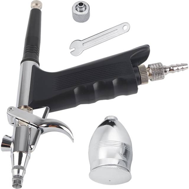 Spirit Air G-166A Gravity Feed Dual Action Airbrush Paint Spray Gun Kit (0.5mm)