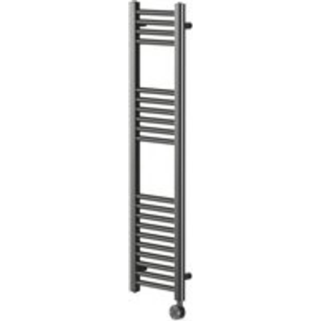 Wholesale Domestic Pizarro Colore Straight Digital Thermostatic Electric Heated Towel Rail | Gunmetal Grey | Mild Steel | 1200mm x 300mm