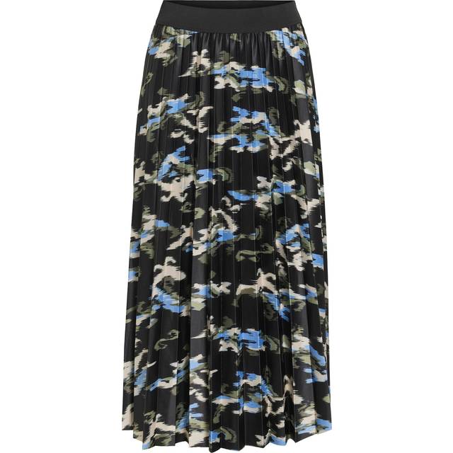 Vinitban Pleated Midi Skirt