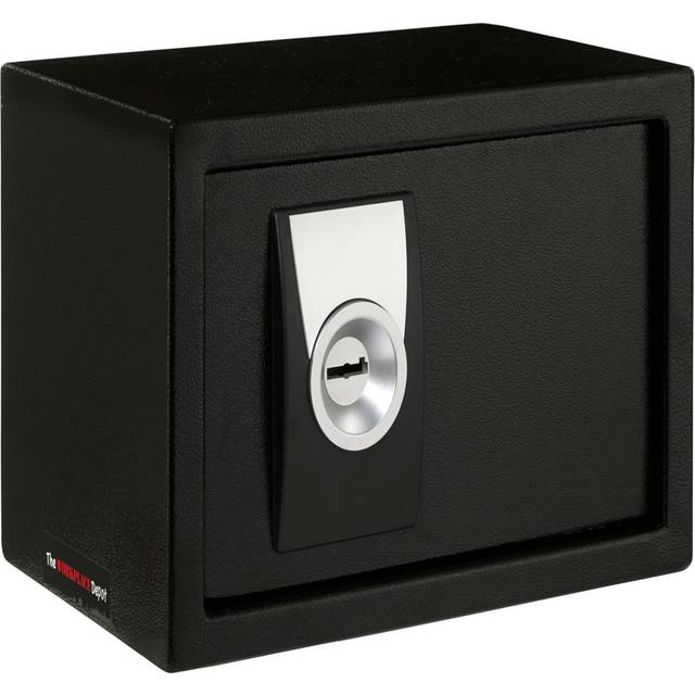 Safe Box Lock - Matte Black (20cm H X 31cm W X 20cm D)