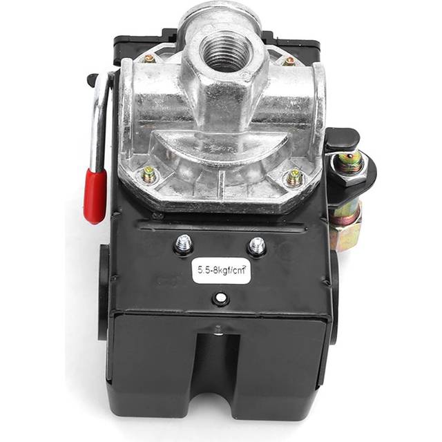 4 Hole Automatic Pressure Switch Control Valve G14  75~120psi 220V for Air Compressor