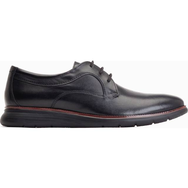 Men's Base London Wing Leather Men's Black Oxford Shoes - Size: 9