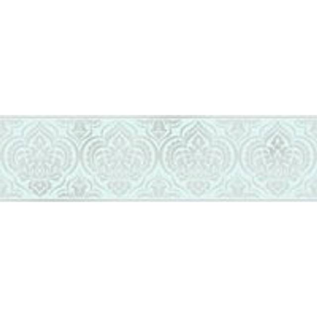 Damask wallpaper border glitter effect glitz glitter sparkle shiny silver teal