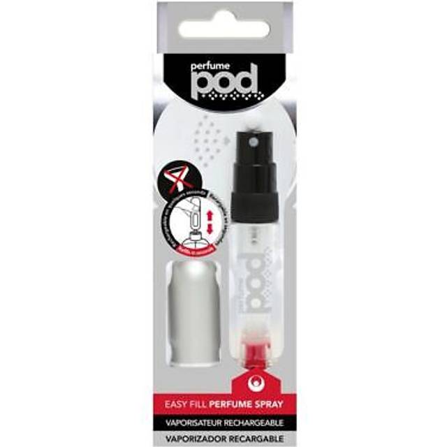 Travalo perfume pod refillable atomiser 5ml - silver