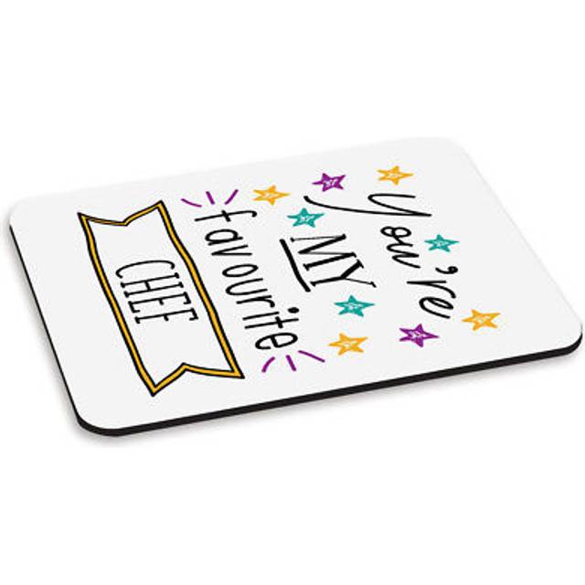 You're My Favourite Chef Stars Pc Computer Mouse Mat Pad - Funny Best