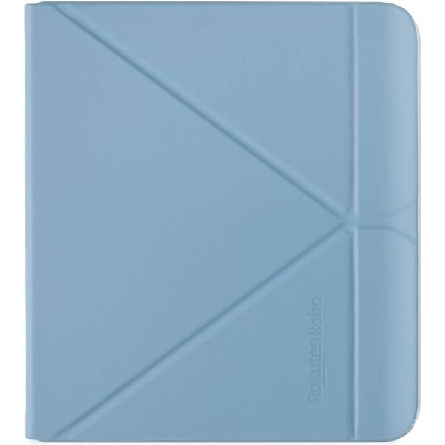 Kobo Libra Colour SleepCover Case | Dusk Blue | Sleep/Wake Technology | Inbyggt 2-vägs stativ | veganskt läder | kompatibel med 7 tum Kobo Libra Colour eReader