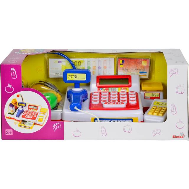 104525700 Pretend Play Toy Till Register Check Out Counter and Scanner