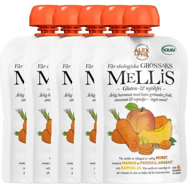 Alex&Phil Morot & mangosmoothie 5 x 100 g - Multi