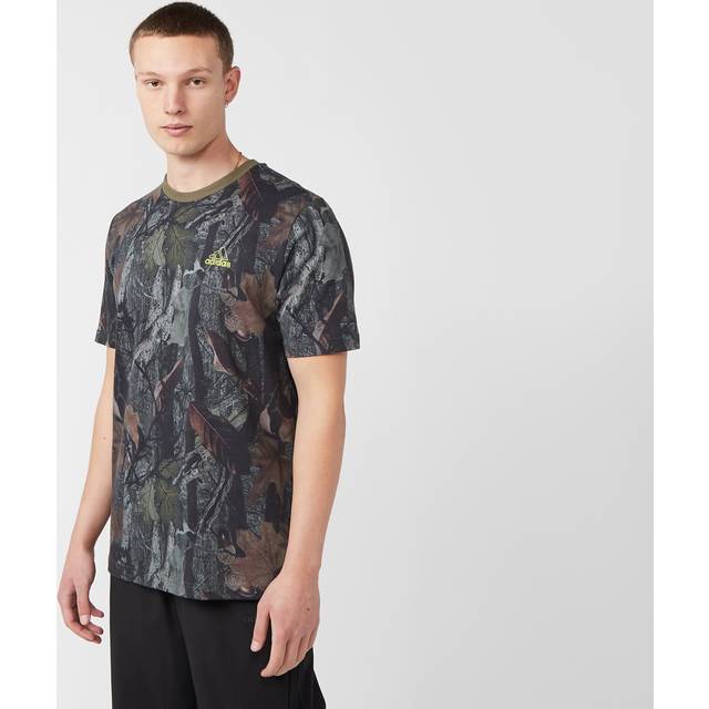 adidas Sportswear Camouflage T Shirt Green