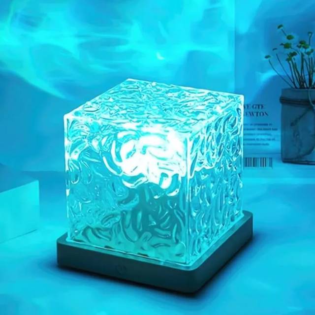 Led projector lamp northern lights colour changing sensory night light remote 13