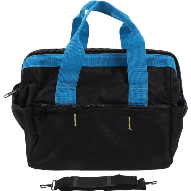 Tool Bag Wide Mouth Large Capacity Waterproof Handbag Oxford Cloth for Wrench Screwdriver 14in 14 Inch