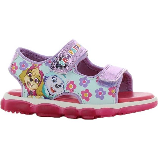 Paw Patrol Blinkande Sandaler, Lilac/Fuchsia, 26
