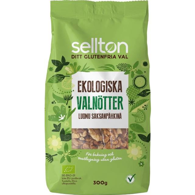 Sellton Ekologiska valnötter 300 g