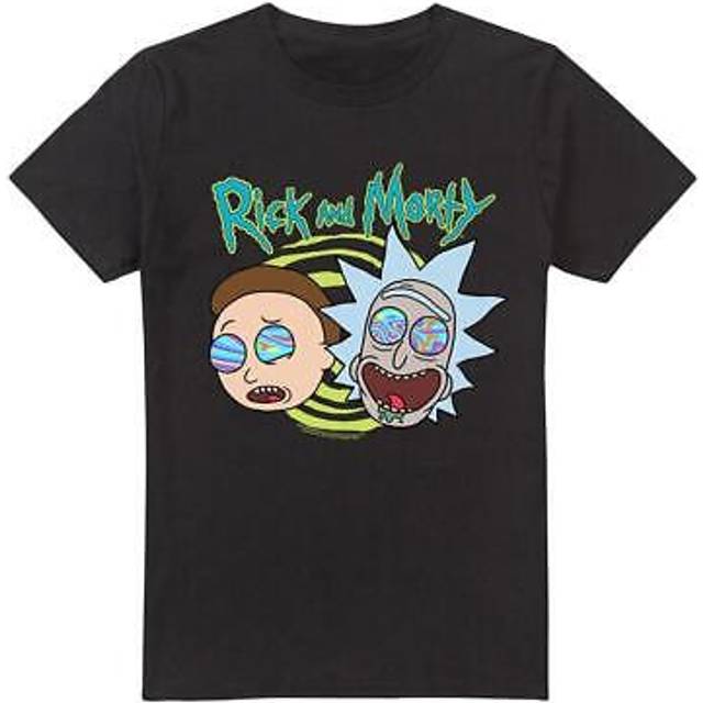 (3XL, Black) Rick And Morty Mens Blown Minds T-Shirt