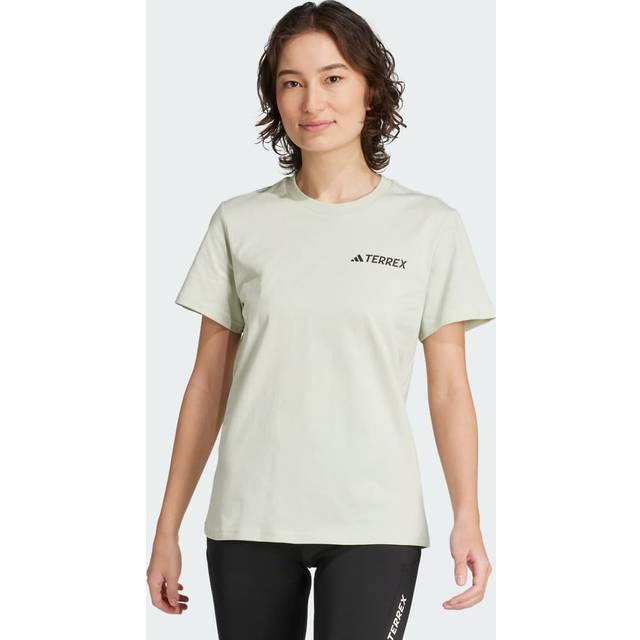 adidas Terrex - Women's Mountain T-Shirt - T-shirt size XS, white