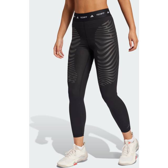 Women's 7/8 leggings adidas Techfit Control X Rheon - Noir