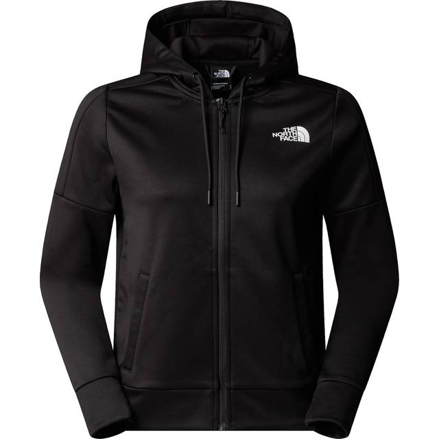 The North Face Reaxion Fleece Full Zip Hoodie - TNF Black - M