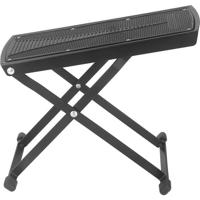 Guitar Foot Rest Stand Plastic and Metal 6 Height Levels Adjustable Thickened Guitar Rest Step