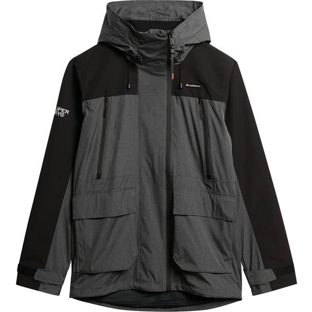 Superdry for man. M5012098A Ultimate Windbreaker grey (XXL), Casual, Polyester