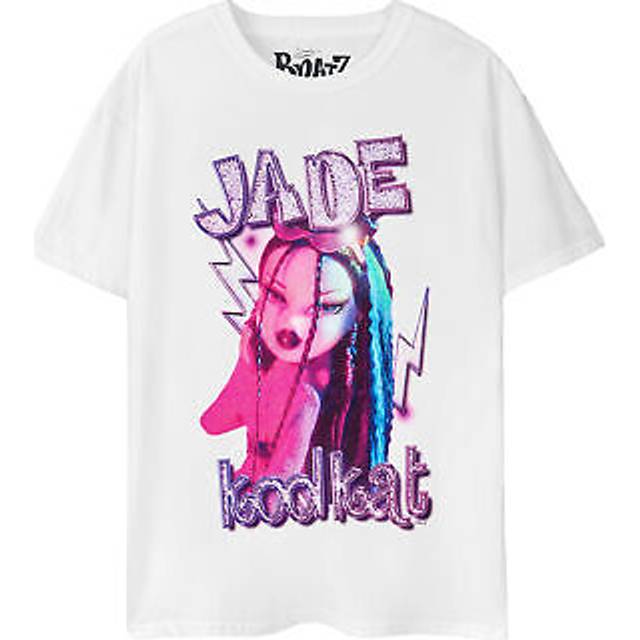 Bratz Womens/Ladies Kool Kat Jade T-Shirt L vit