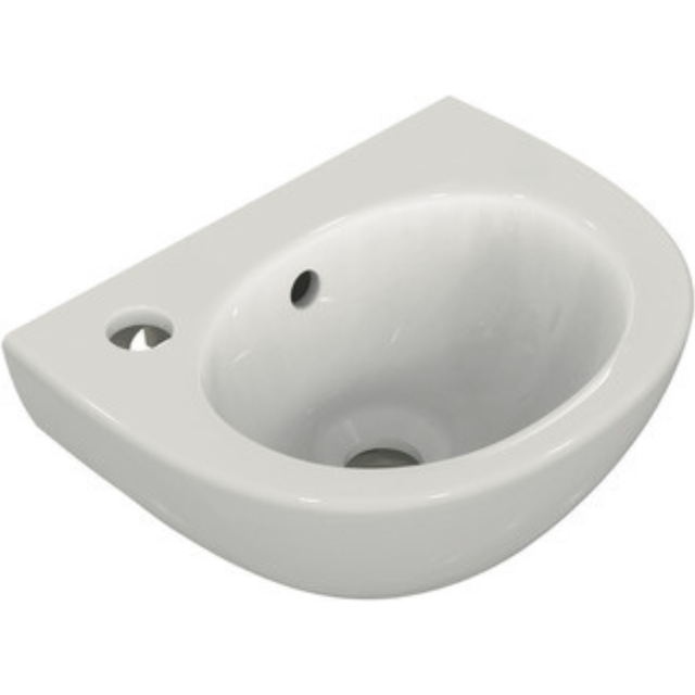 Armitage Shanks Sandringham 21 Wall Hung Handrinse Basin 350mm - 1 LH Tap Hole