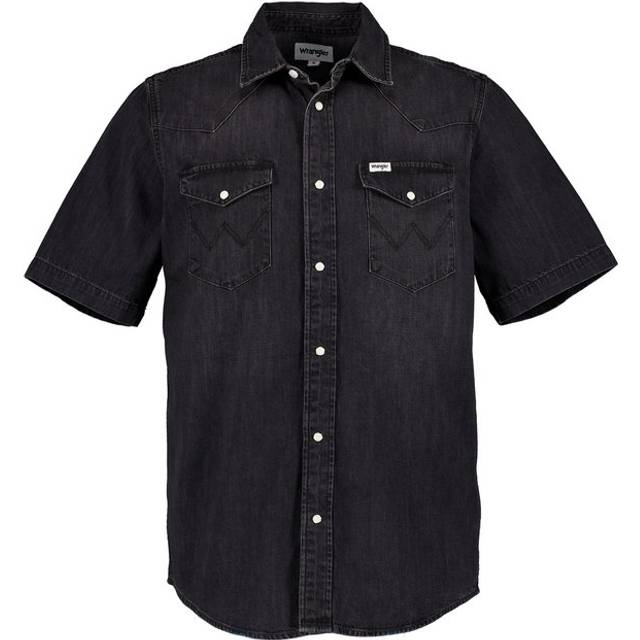 WRANGLER Ss Western Shirt |Svart |M