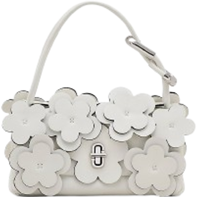 MARC JACOBS Marc Jacobs The Daisy Applique Mini Dual Bag in White