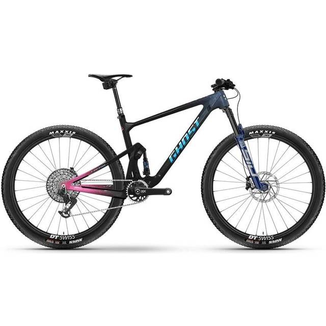 Heldämpad MTB Ghost Lector FS World Cup Carbon/Candy Pink/Sid Blue 2025