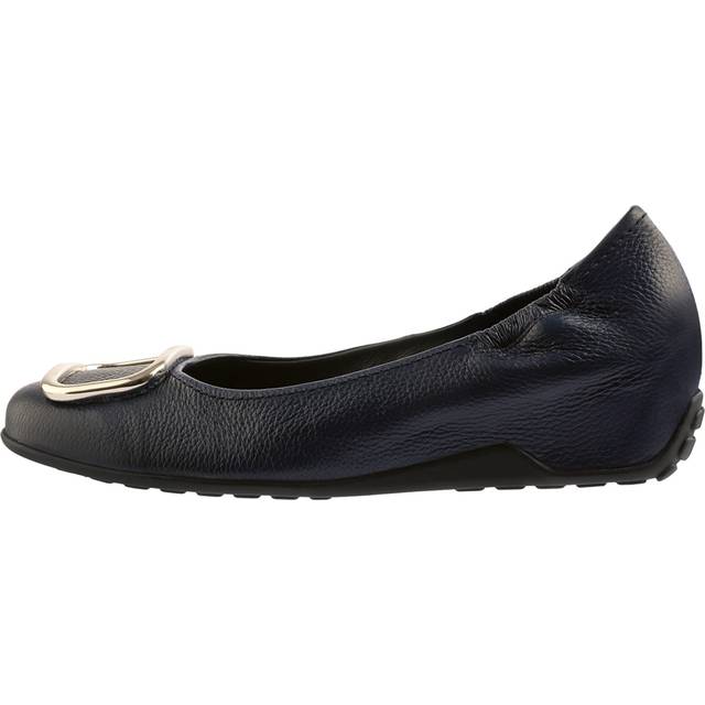 HOGL Ballerinaer Med Skjult Kilehæl - Blå