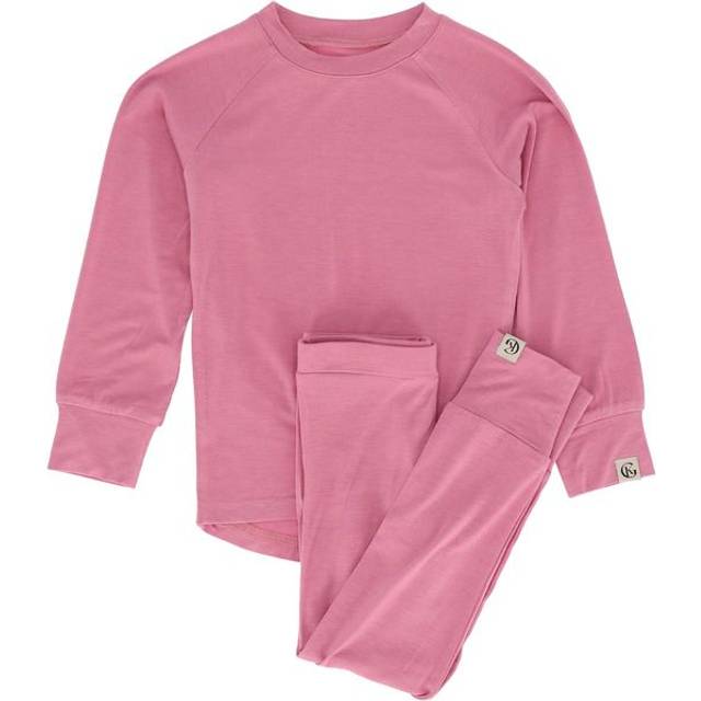 Gullkorn Design Vennen Baselayer Blush Pink | Rosa | 86/92 cm