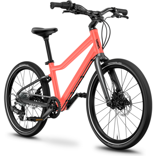 Barncykel Woom Explore 4 20" Neon Coral 2025