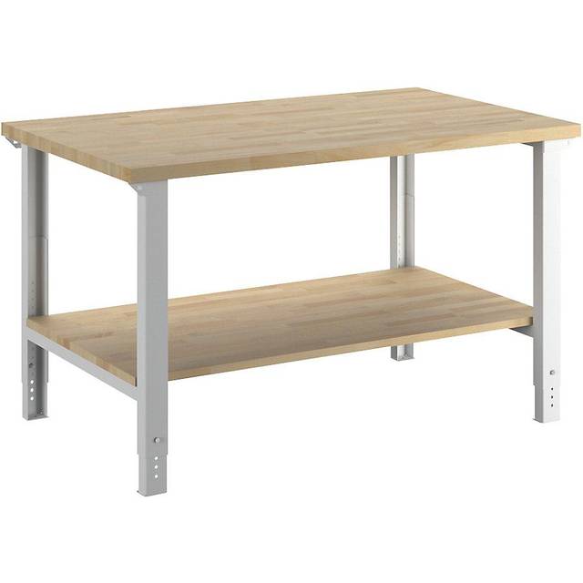 eurokraft pro 1 shelf, 1 shelf, WxD 1500 x 900 mm - light grey RAL 7035
