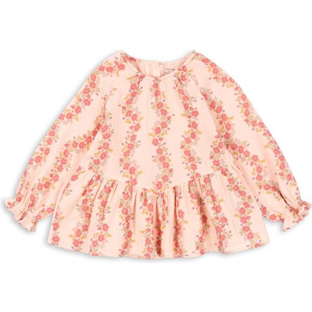 Konges Sløjd GOTS Coco Blus Floria Pink | Rosa | 7-8 years